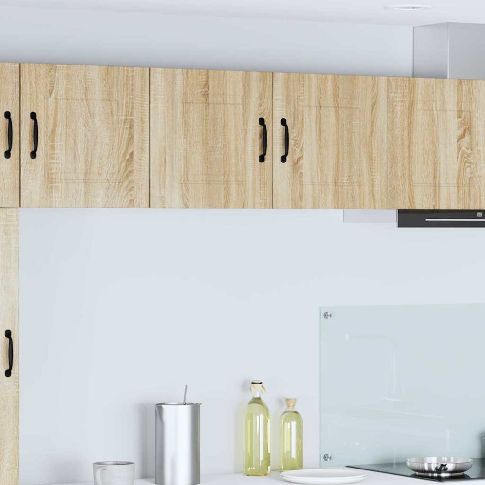 Produktbild för Diskmaskin panel Kalmar Sonoma-ek 80 x 31 x 40 cm