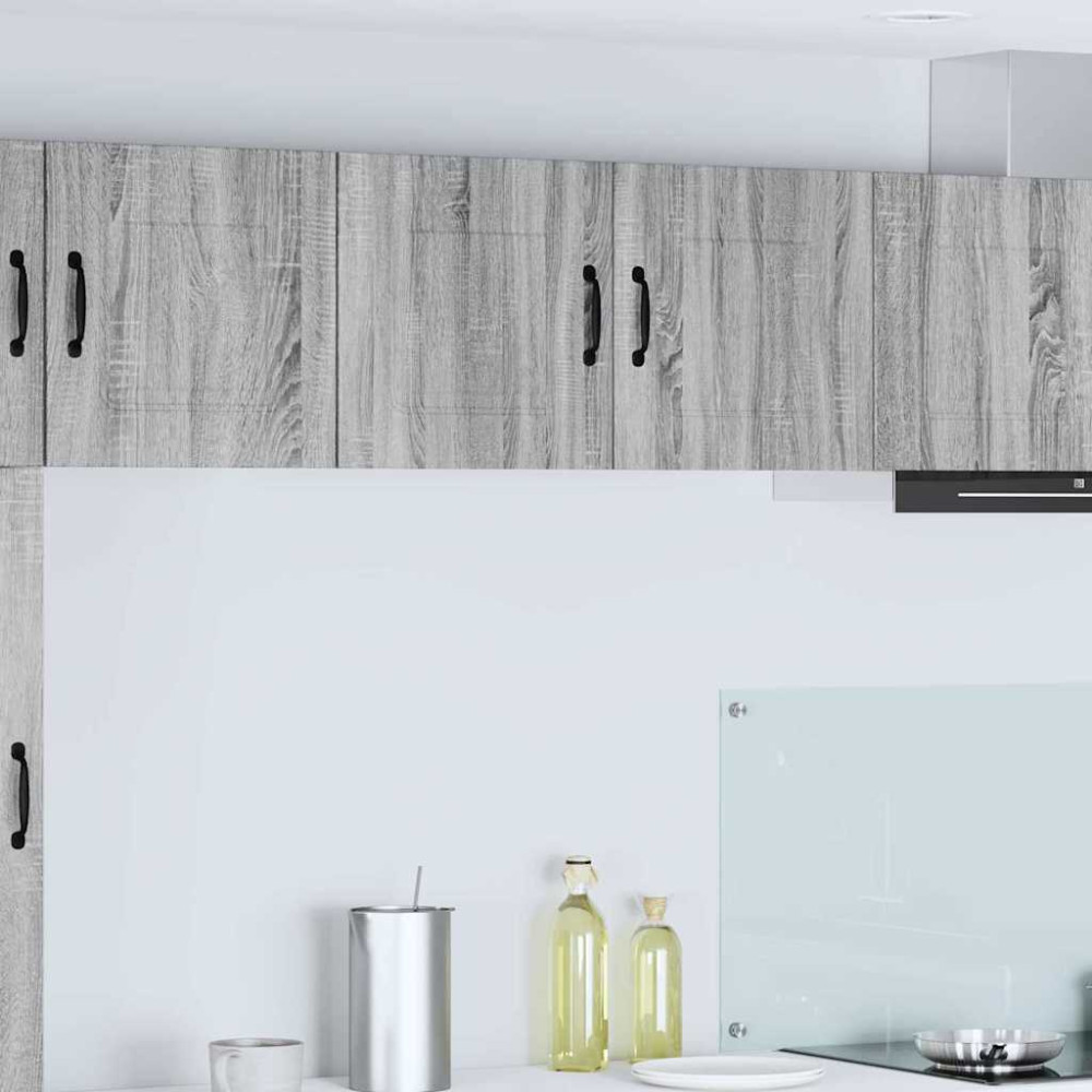 Produktbild för Diskmaskin panel Kalmar Grå Sonoma 80 x 31 x 40 cm