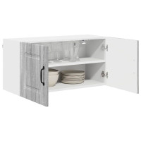 Produktbild för Diskmaskin panel Kalmar Grå Sonoma 80 x 31 x 40 cm
