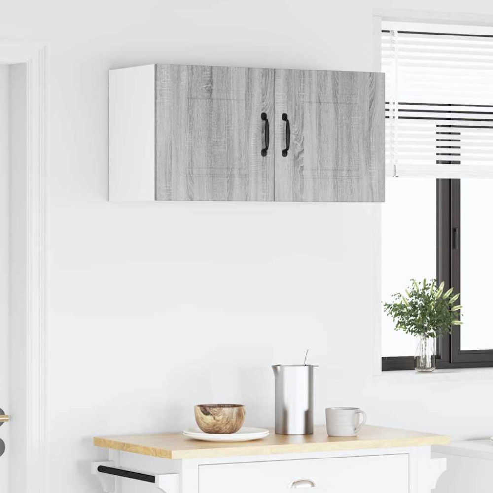 Produktbild för Diskmaskin panel Kalmar Grå Sonoma 80 x 31 x 40 cm
