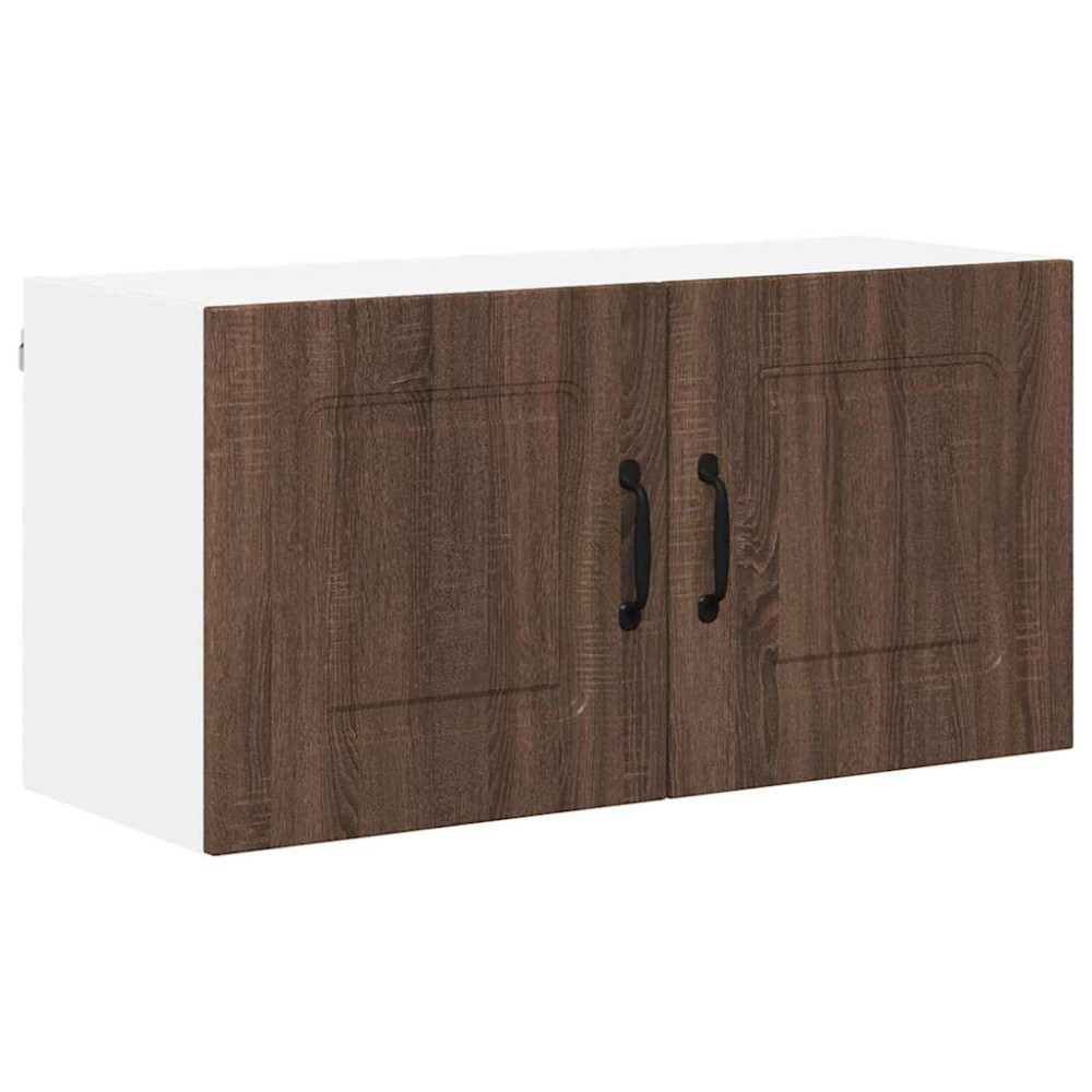 Produktbild för Diskmaskin panel Kalmar Brun Ek 80 x 31 x 40 cm Konstruerat trä