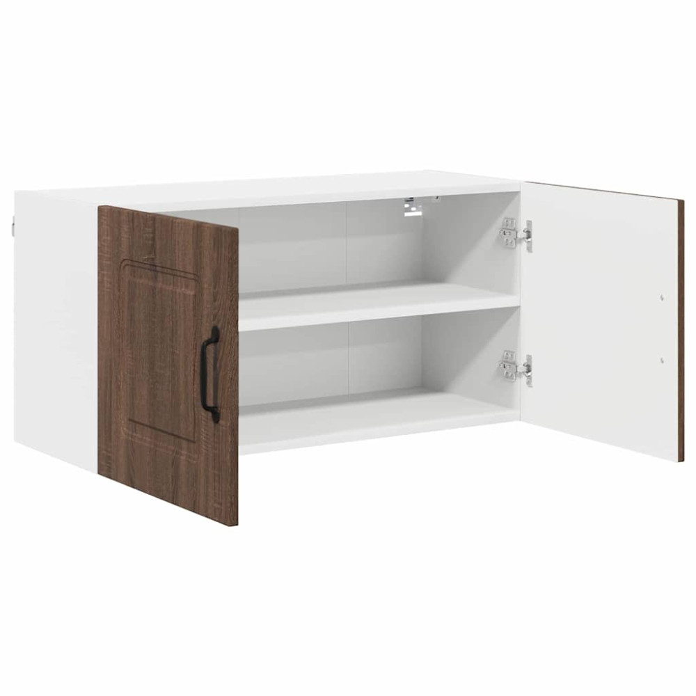 Produktbild för Diskmaskin panel Kalmar Brun Ek 80 x 31 x 40 cm Konstruerat trä