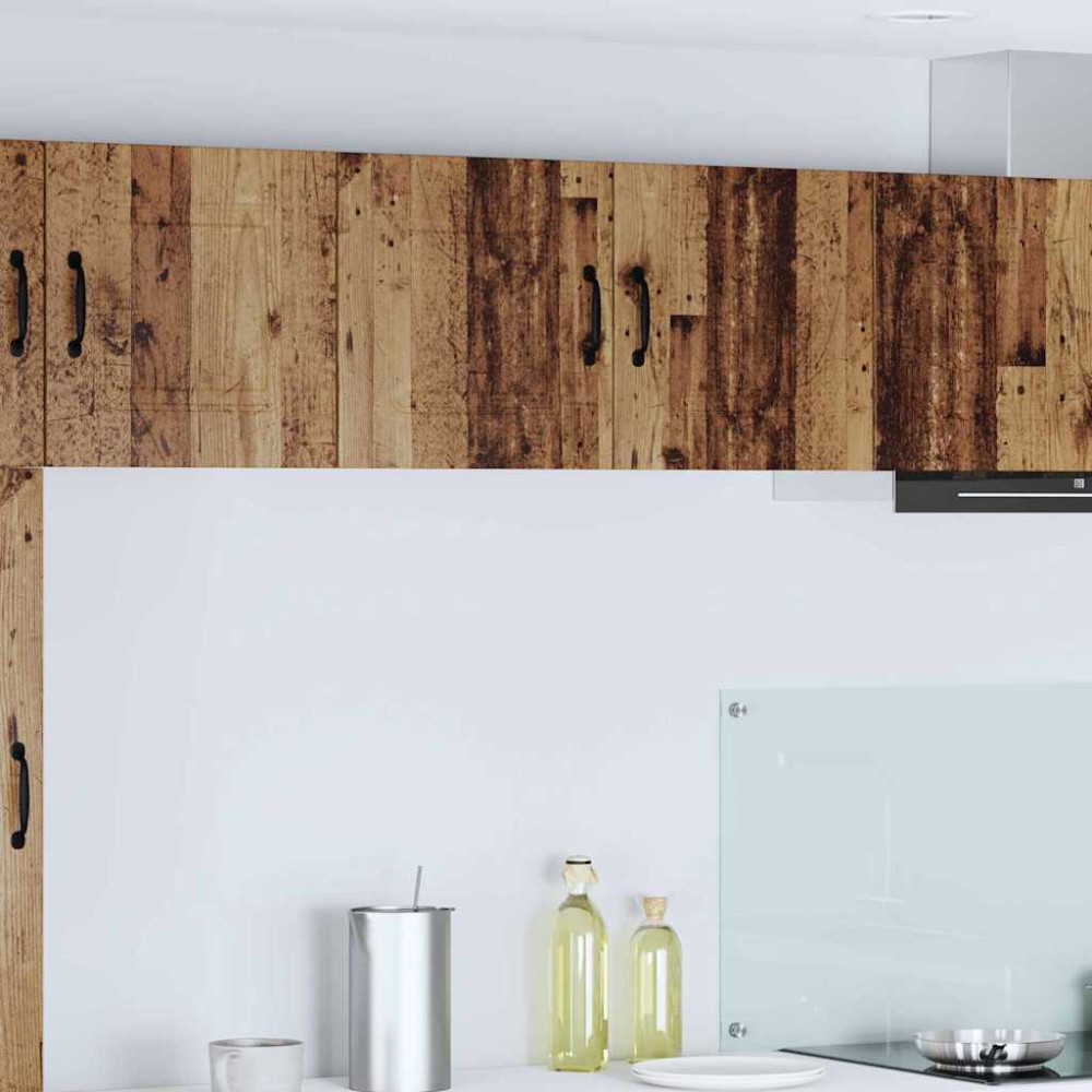 Produktbild för Diskmaskin panel Kalmar Gammalt trä 80 x 31 x 40 cm