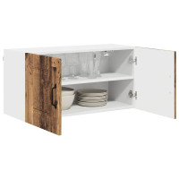 Produktbild för Diskmaskin panel Kalmar Gammalt trä 80 x 31 x 40 cm