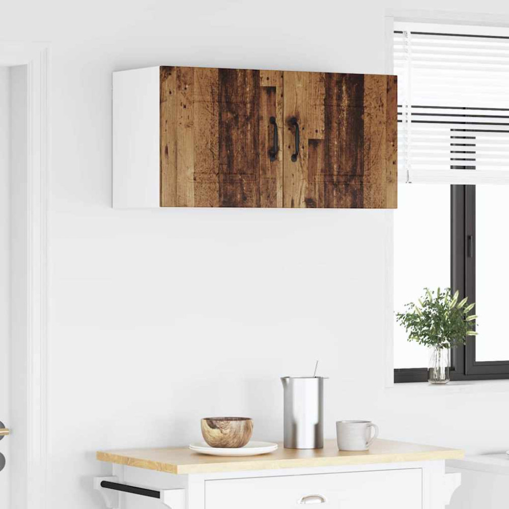 Produktbild för Diskmaskin panel Kalmar Gammalt trä 80 x 31 x 40 cm