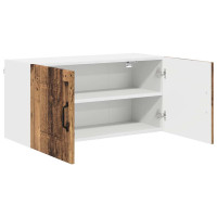 Produktbild för Diskmaskin panel Kalmar Gammalt trä 80 x 31 x 40 cm