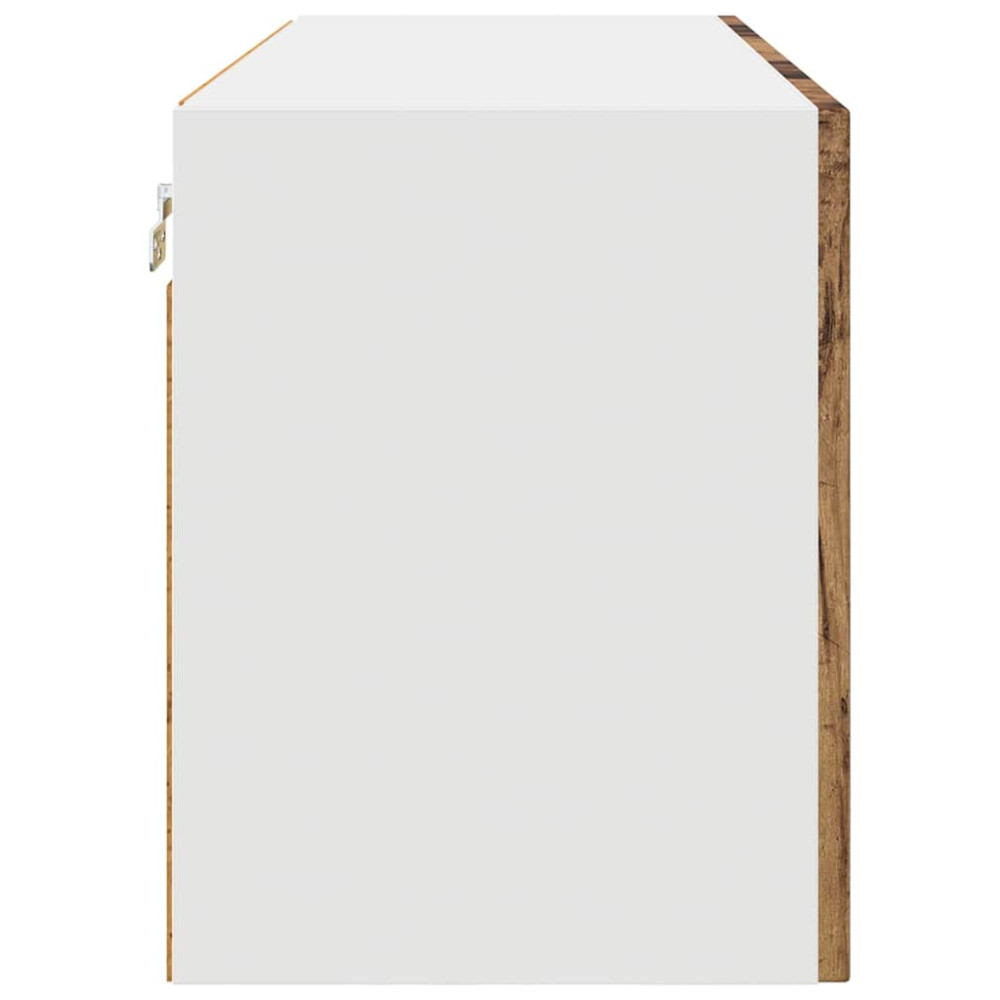 Produktbild för Diskmaskin panel Kalmar Gammalt trä 80 x 31 x 40 cm