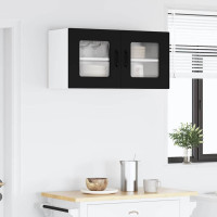 Produktbild för Diskmaskin panel Kalmar Svart 80 x 31 x 40 cm Konstruerat trä