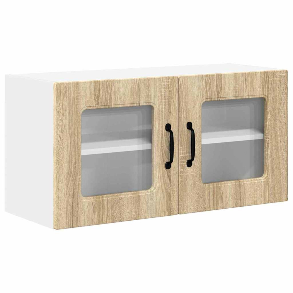 Produktbild för Diskmaskin panel Kalmar Sonoma-ek 80 x 31 x 40 cm
