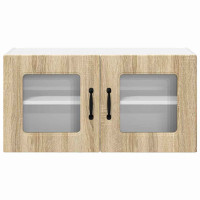 Produktbild för Diskmaskin panel Kalmar Sonoma-ek 80 x 31 x 40 cm