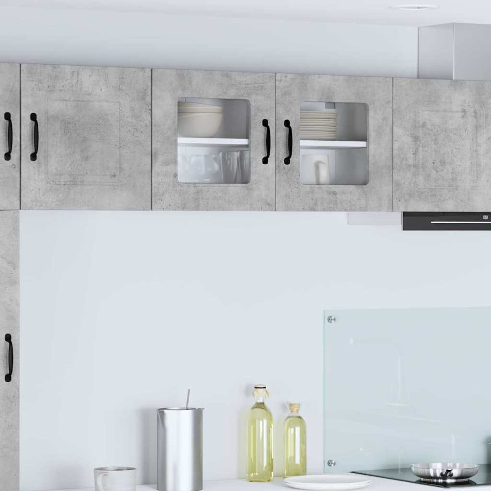 Produktbild för Diskmaskin panel Kalmar Betonggrå 80 x 31 x 40 cm
