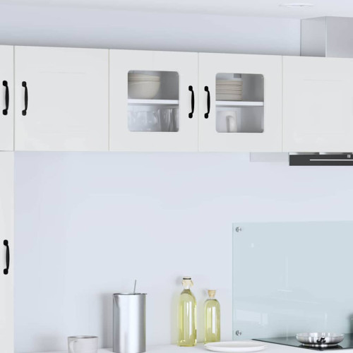 vidaXL Diskmaskin panel Kalmar Högblanka vita 80 x 31 x 40 cm