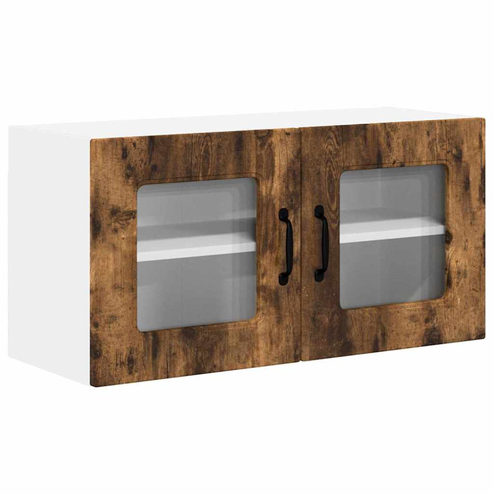 Produktbild för Diskmaskin panel Kalmar Rökt ek 80 x 31 x 40 cm Konstruerat trä