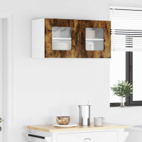 Produktbild för Diskmaskin panel Kalmar Rökt ek 80 x 31 x 40 cm Konstruerat trä