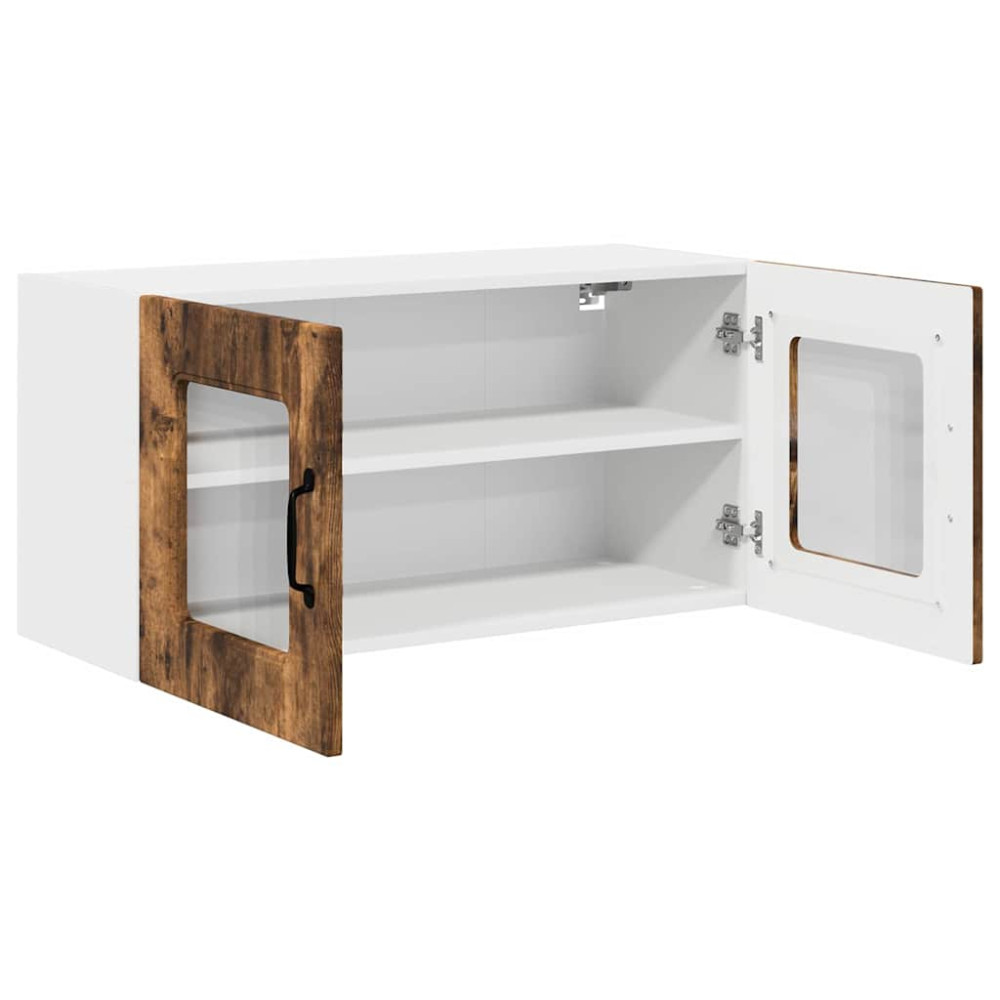 Produktbild för Diskmaskin panel Kalmar Rökt ek 80 x 31 x 40 cm Konstruerat trä