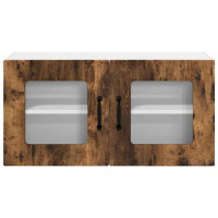 Produktbild för Diskmaskin panel Kalmar Rökt ek 80 x 31 x 40 cm Konstruerat trä