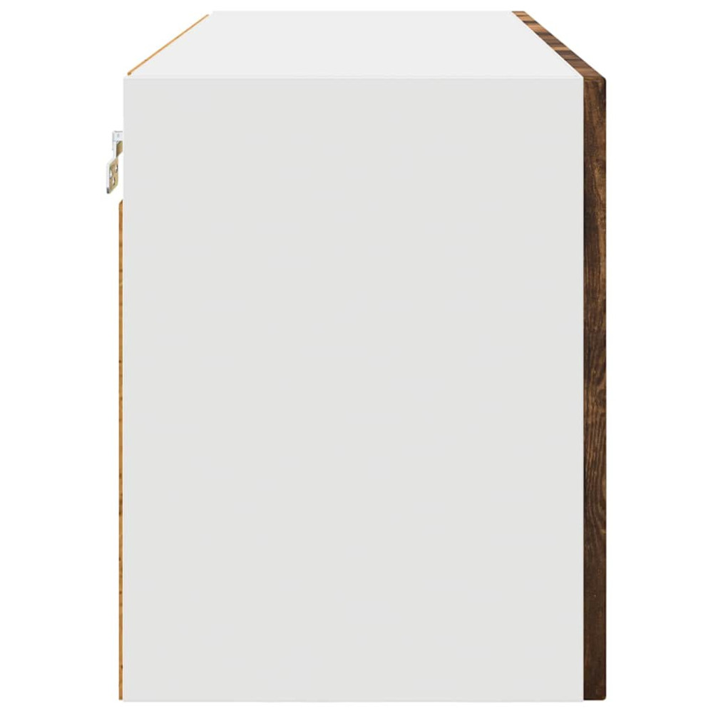 Produktbild för Diskmaskin panel Kalmar Rökt ek 80 x 31 x 40 cm Konstruerat trä