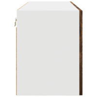 Produktbild för Diskmaskin panel Kalmar Rökt ek 80 x 31 x 40 cm Konstruerat trä
