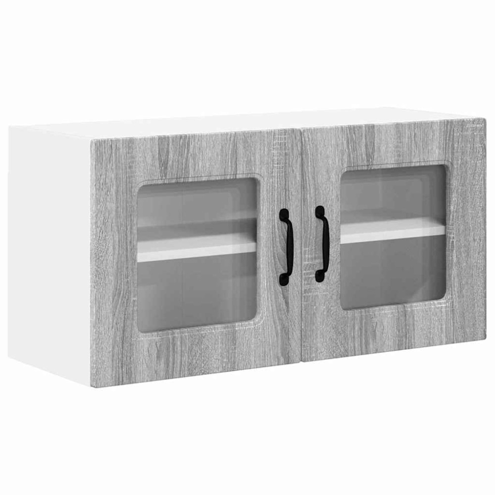 Produktbild för Diskmaskin panel Kalmar Grå Sonoma 80 x 31 x 40 cm
