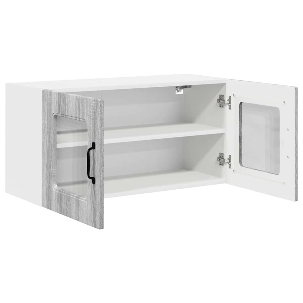 Produktbild för Diskmaskin panel Kalmar Grå Sonoma 80 x 31 x 40 cm