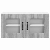 Produktbild för Diskmaskin panel Kalmar Grå Sonoma 80 x 31 x 40 cm