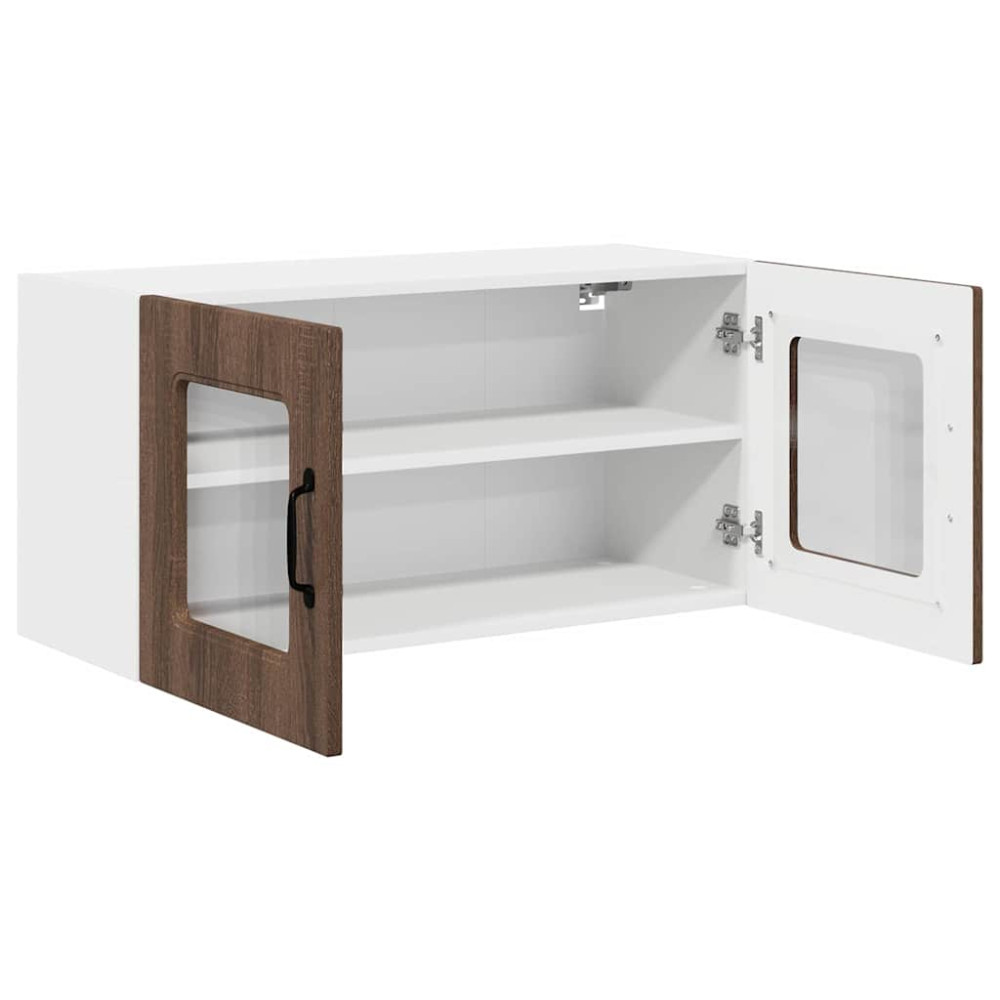 Produktbild för Diskmaskin panel Kalmar Brun Ek 80 x 31 x 40 cm Konstruerat trä