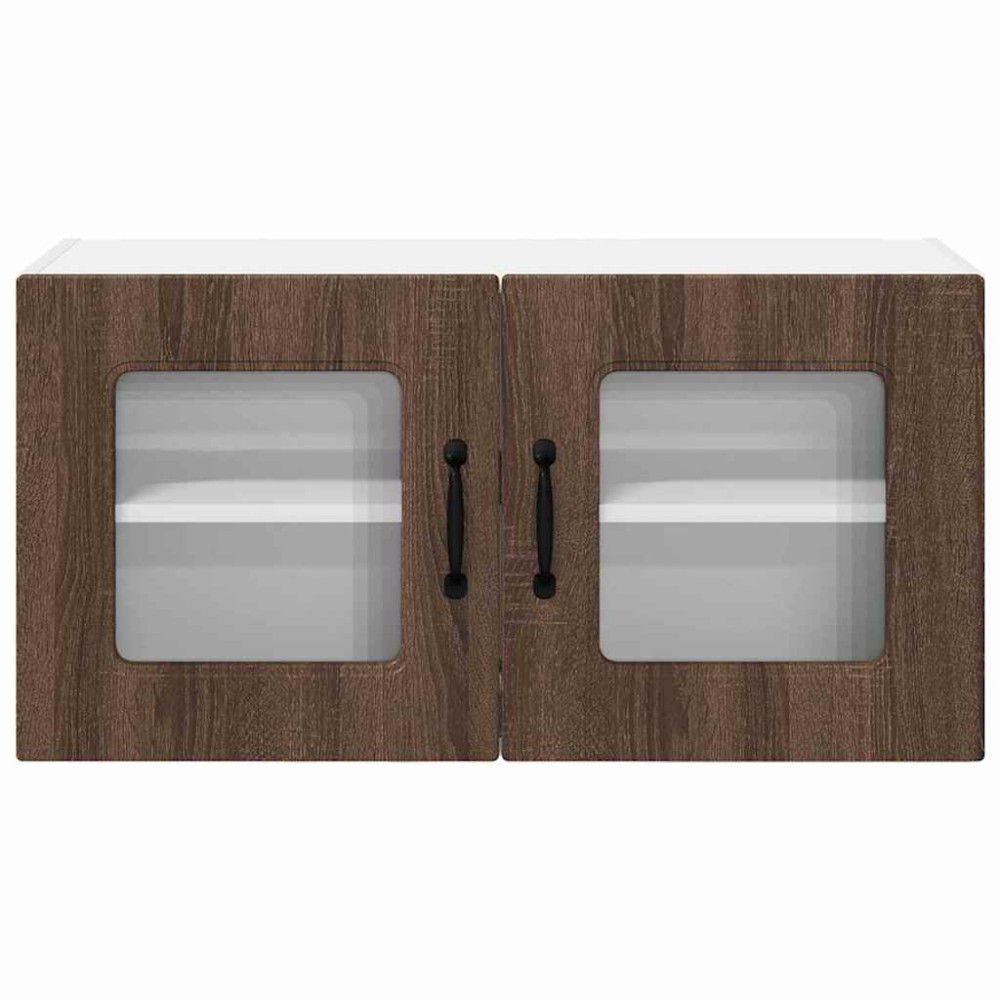 Produktbild för Diskmaskin panel Kalmar Brun Ek 80 x 31 x 40 cm Konstruerat trä