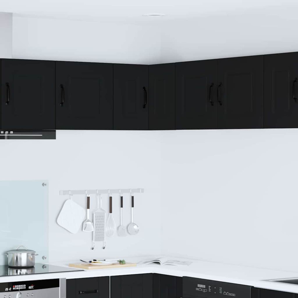 Produktbild för Diskmaskin panel Kalmar Svart 57 x 57 x 40 cm Konstruerat trä