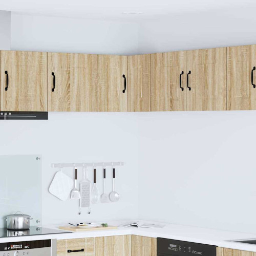 vidaXL Diskmaskin panel Kalmar Sonoma-ek 57 x 57 x 40 cm
