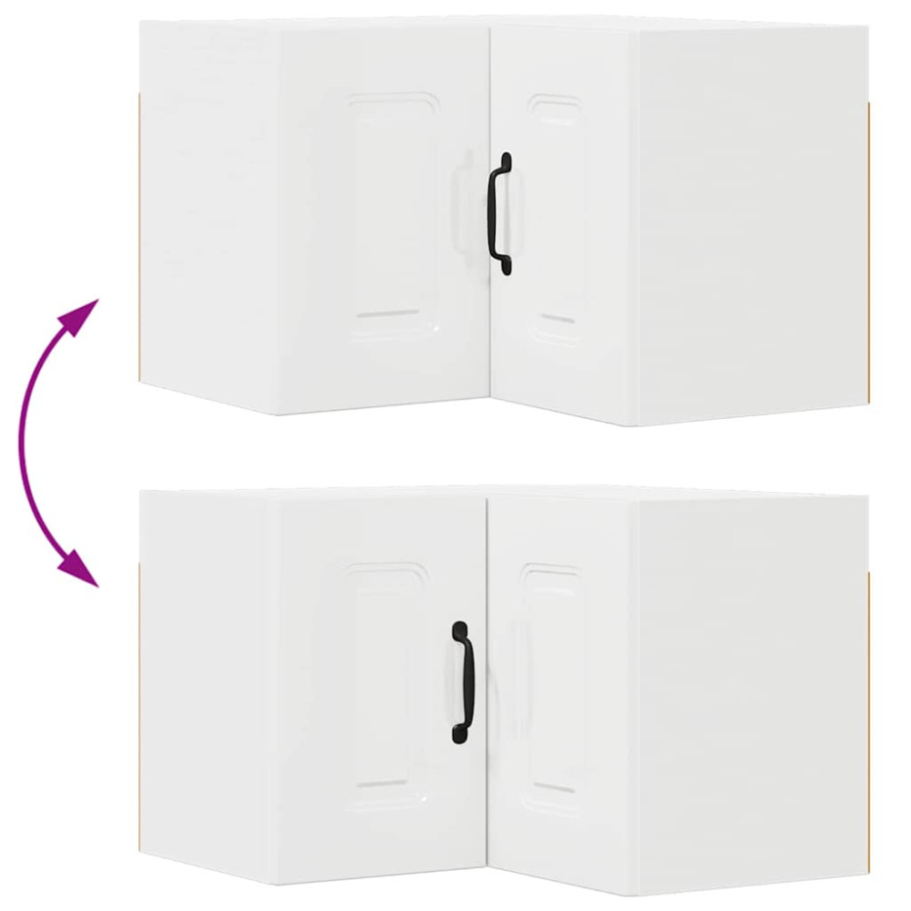 Produktbild för Diskmaskin panel Kalmar Högblanka vita 57 x 57 x 40 cm
