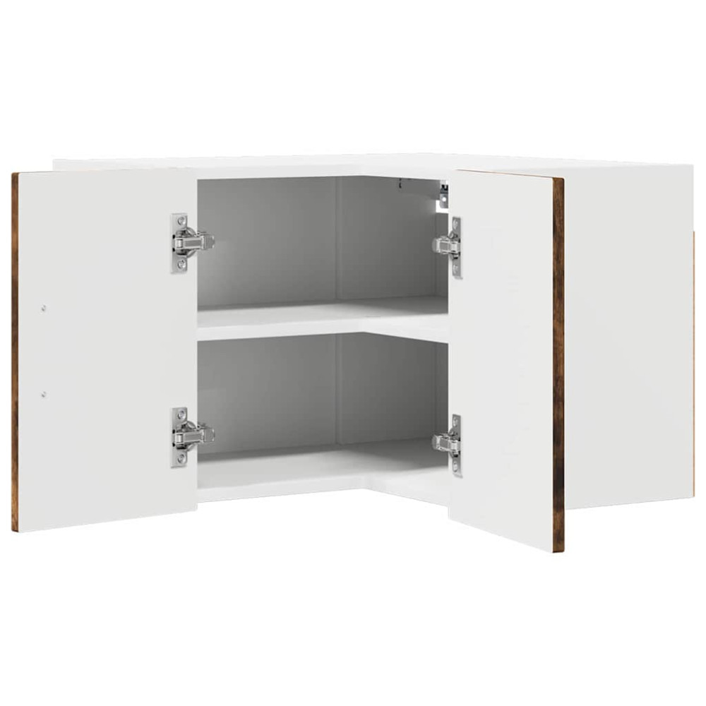Produktbild för Diskmaskin panel Kalmar Rökt ek 57 x 57 x 40 cm Konstruerat trä