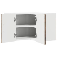 Produktbild för Diskmaskin panel Kalmar Rökt ek 57 x 57 x 40 cm Konstruerat trä