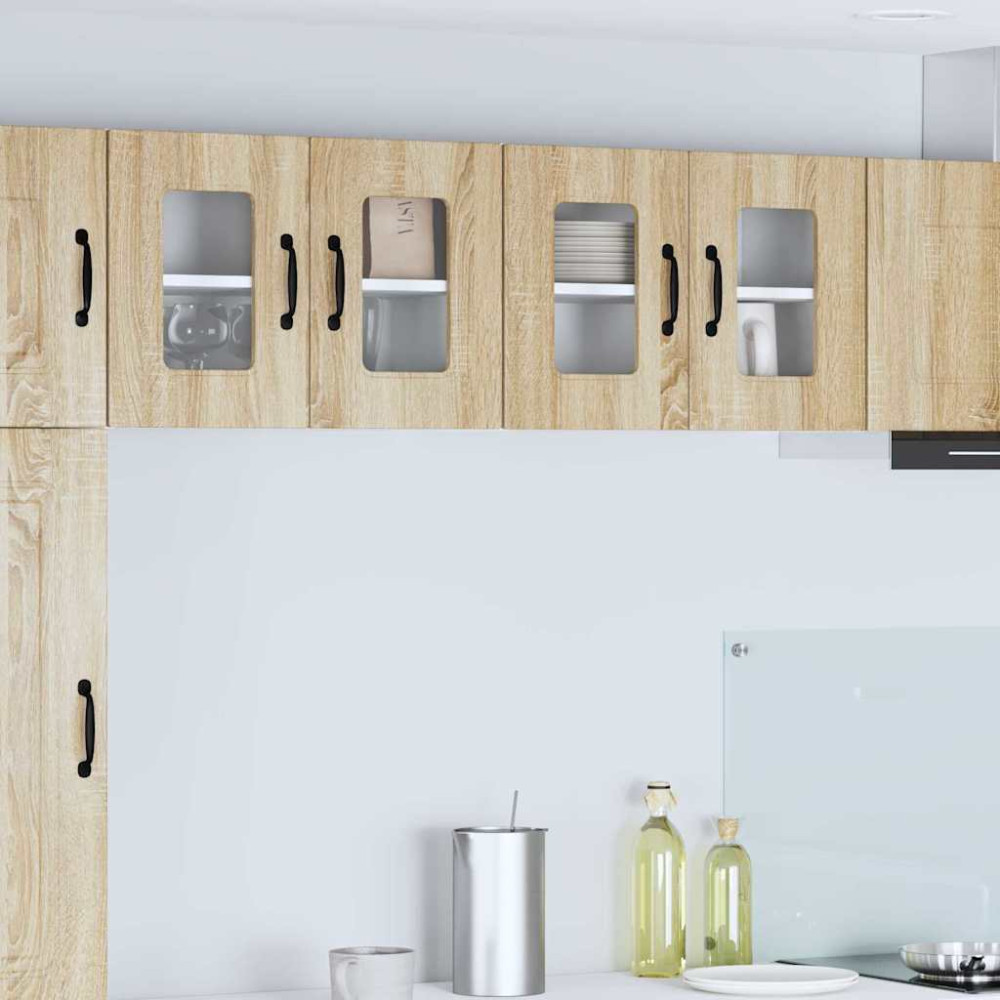 Produktbild för Diskmaskin panel Kalmar Sonoma-ek 60 x 31 x 40 cm
