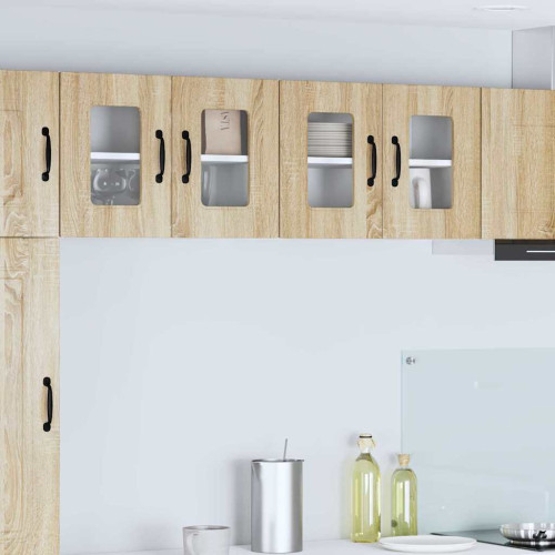 vidaXL Diskmaskin panel Kalmar Sonoma-ek 60 x 31 x 40 cm