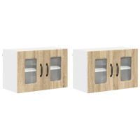 Produktbild för Diskmaskin panel Kalmar 2 pcs Sonoma-ek 60 x 31 x 40 cm