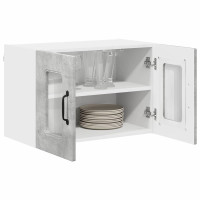 Produktbild för Diskmaskin panel Kalmar 2 pcs Betonggrå 60 x 31 x 40 cm