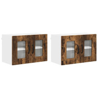 Produktbild för Diskmaskin panel Kalmar 2 pcs Rökt ek 60 x 31 x 40 cm