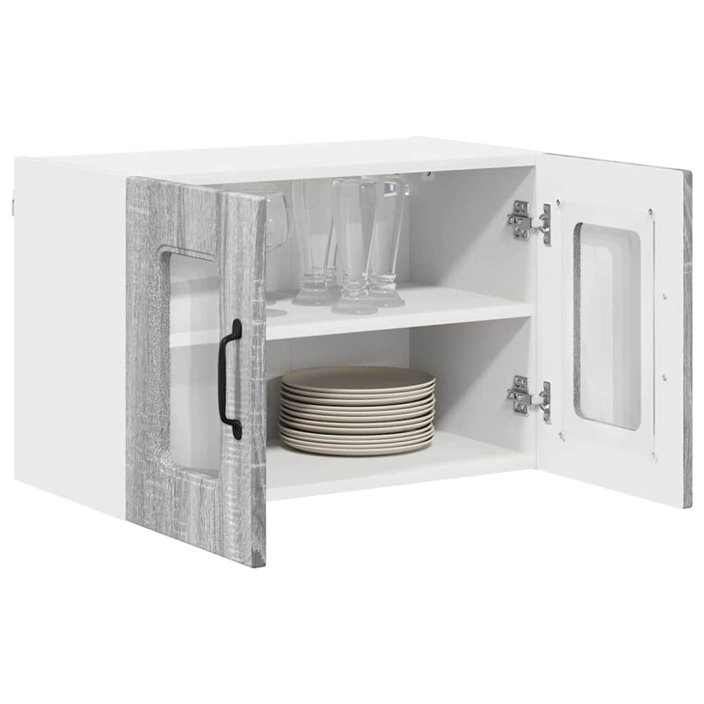Produktbild för Diskmaskin panel Kalmar Grå Sonoma 60 x 31 x 40 cm