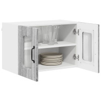 Produktbild för Diskmaskin panel Kalmar Grå Sonoma 60 x 31 x 40 cm
