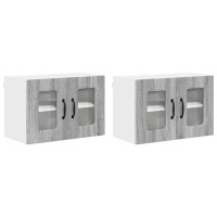 Produktbild för Diskmaskin panel Kalmar 2 pcs Grå Sonoma 60 x 31 x 40 cm