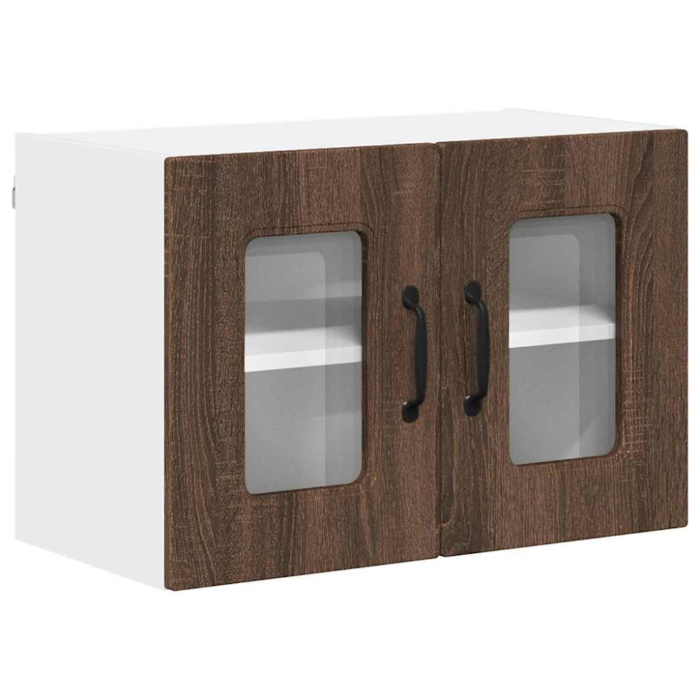 Produktbild för Diskmaskin panel Kalmar Brun Ek 60 x 31 x 40 cm Konstruerat trä