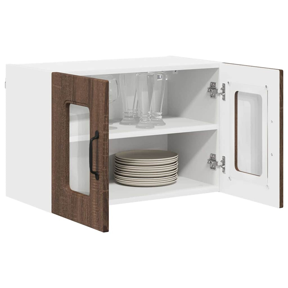 Produktbild för Diskmaskin panel Kalmar 2 pcs Brun Ek 60 x 31 x 40 cm