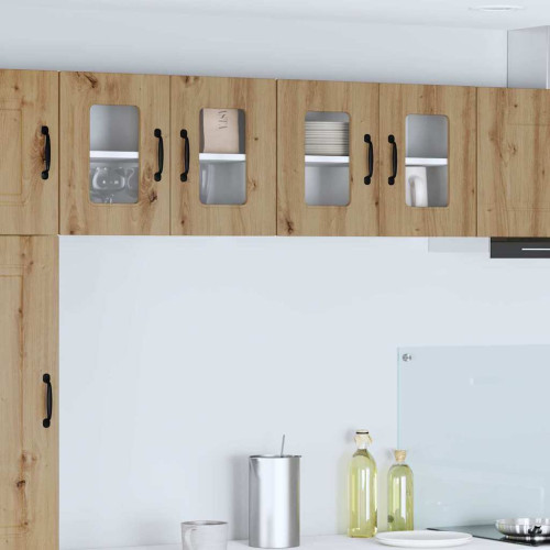 vidaXL Diskmaskin panel Kalmar Artisan Ek 60 x 31 x 40 cm