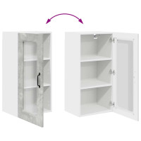 Produktbild för Diskmaskin panel Kalmar 2 pcs Betonggrå 40 x 31 x 80 cm