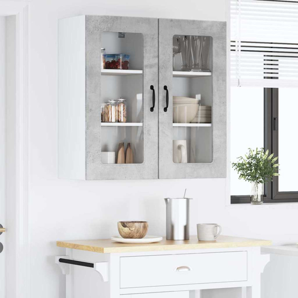 Produktbild för Diskmaskin panel Kalmar 2 pcs Betonggrå 40 x 31 x 80 cm