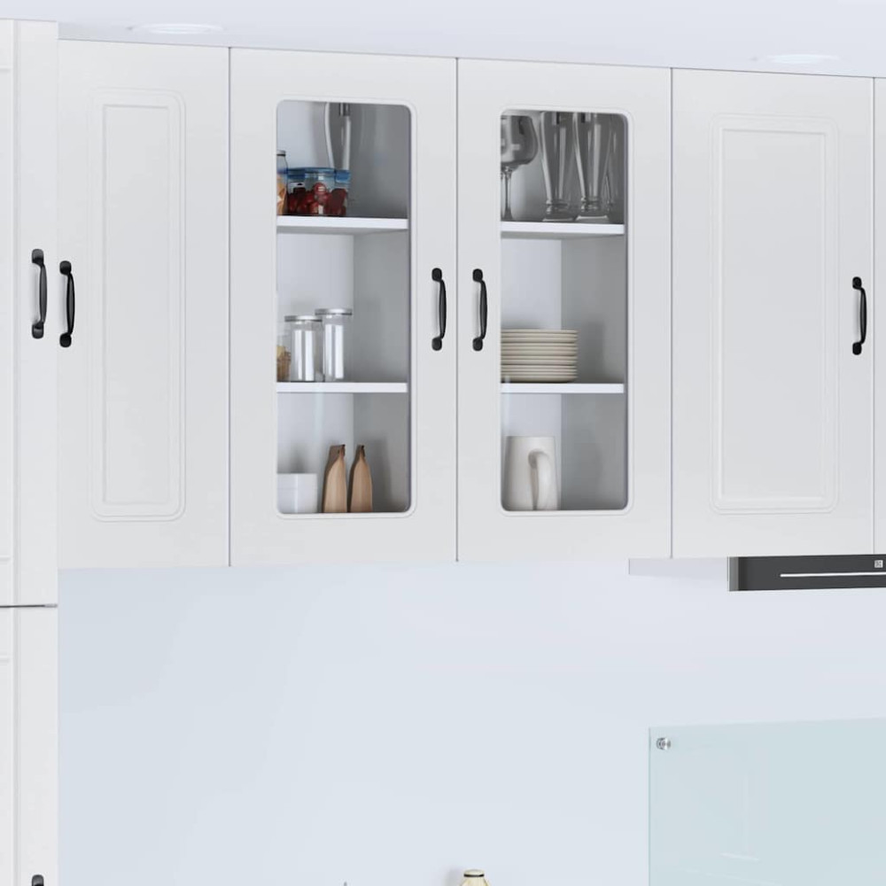 Produktbild för Diskmaskin panel Kalmar Högblanka vita 40 x 31 x 80 cm