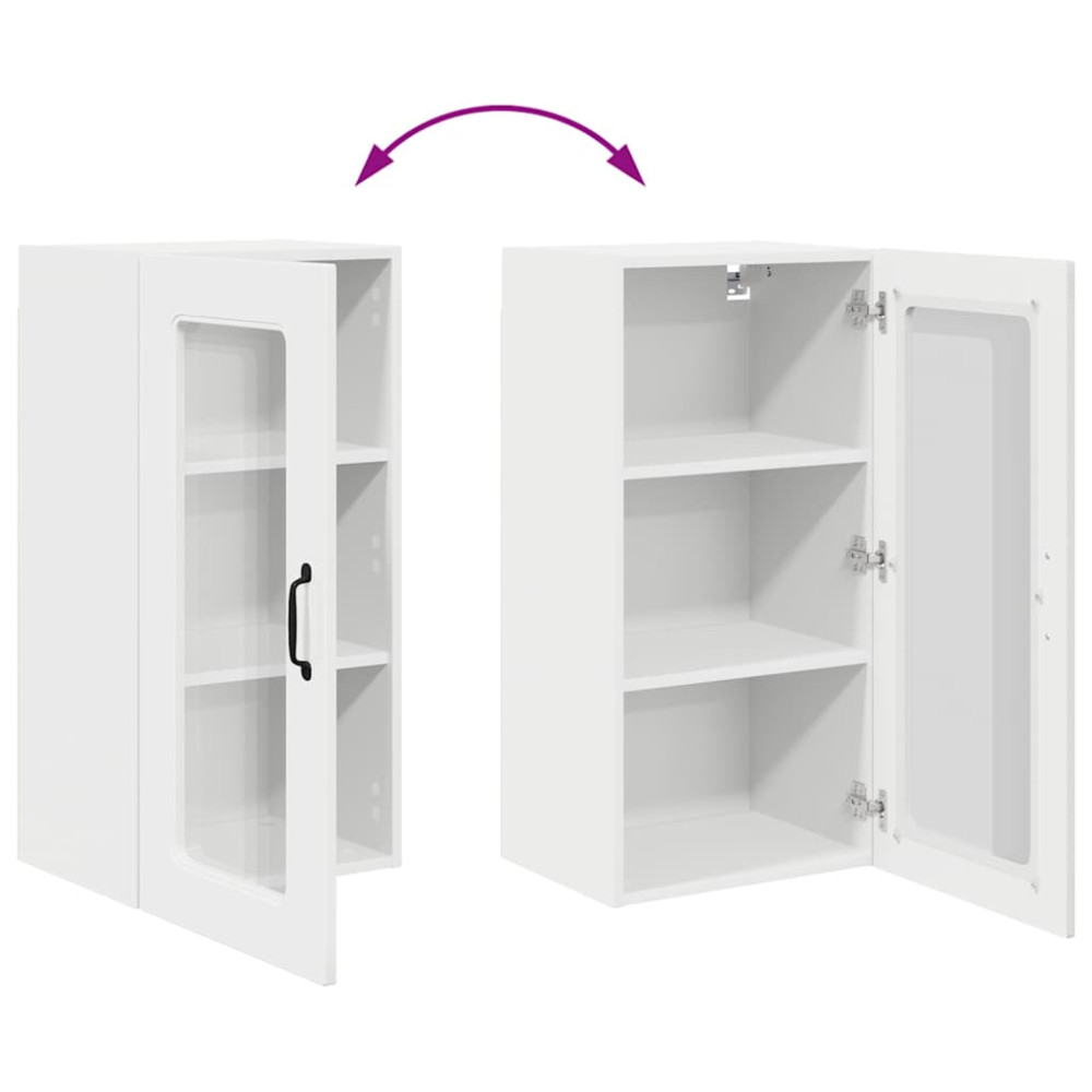 Produktbild för Diskmaskin panel Kalmar Högblanka vita 40 x 31 x 80 cm