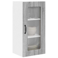 Produktbild för Diskmaskin panel Kalmar 2 pcs Grå Sonoma 40 x 31 x 80 cm