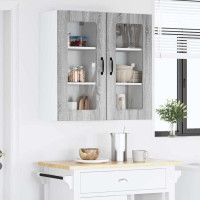Produktbild för Diskmaskin panel Kalmar 2 pcs Grå Sonoma 40 x 31 x 80 cm
