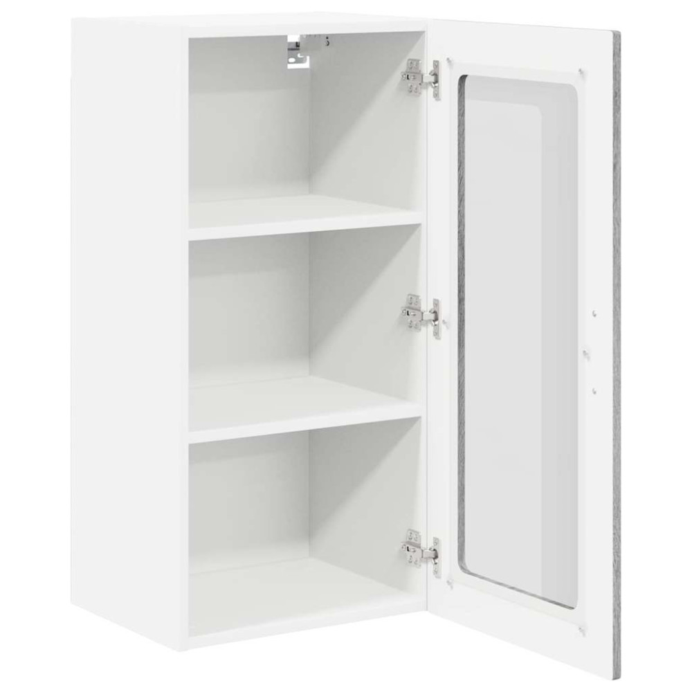 Produktbild för Diskmaskin panel Kalmar 2 pcs Grå Sonoma 40 x 31 x 80 cm